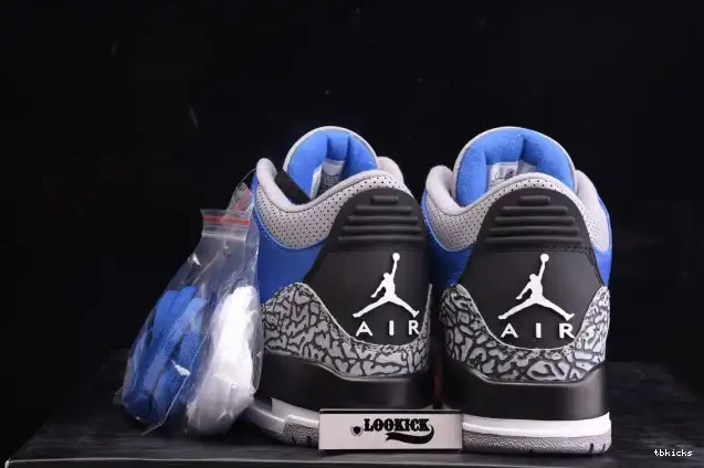 Rep TBK 'Varsity - CT8532 Retro Jordan 3 Royal' 400 Air 0625